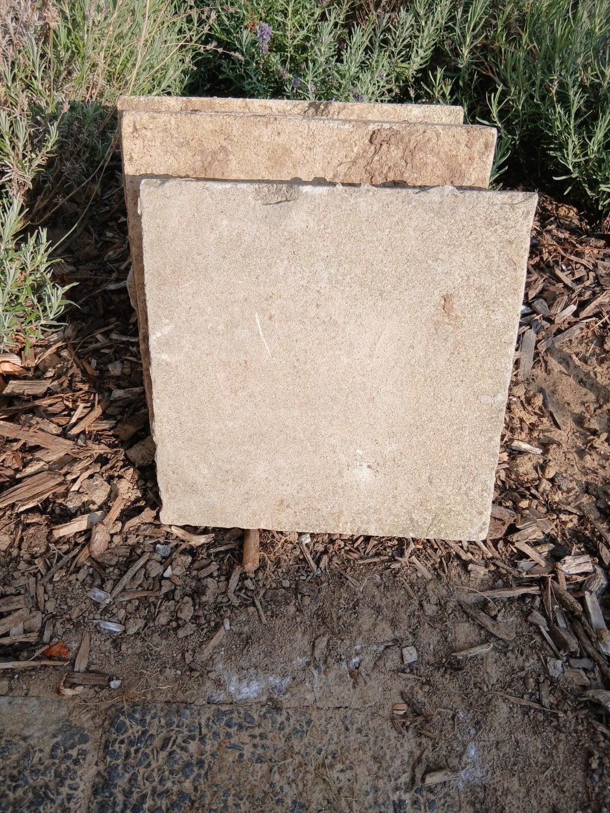 Carrelage en béton, Enlèvement