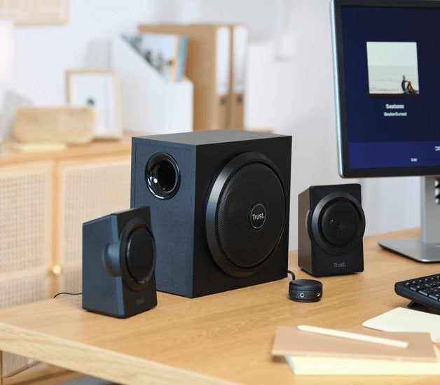 Trust yuri 2.1 pc speakers, Ophalen