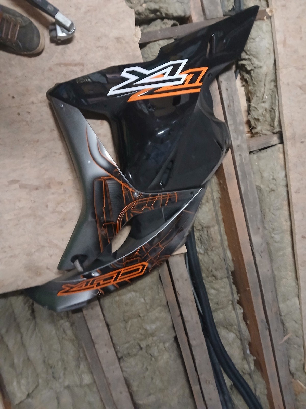 Zijkap pc40, Enlèvement