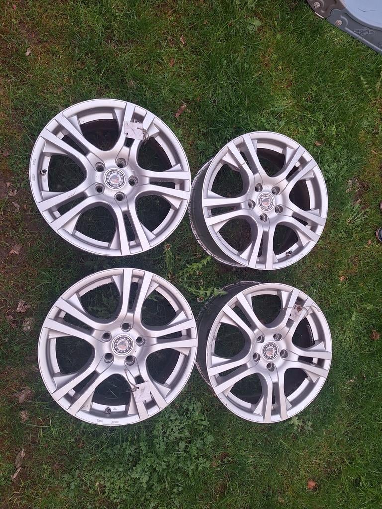 Velgen platin 17inch, Ophalen, Gebruikt, 17 inch, Velg(en)