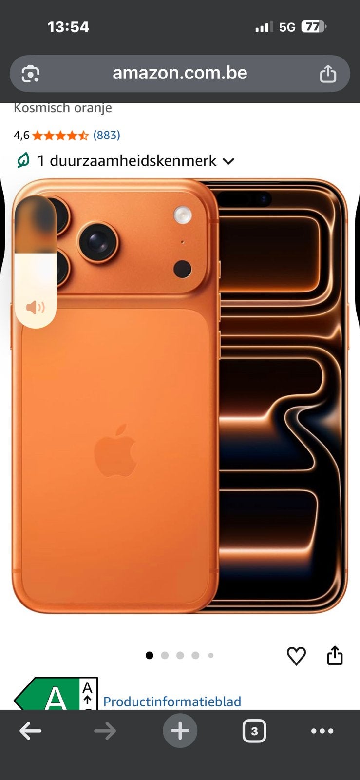IPhone 17 Pro Max +1 Apple Watch,, Télécoms, Téléphonie mobile | Housses, Coques & Façades | Apple iPhone, Enlèvement, Comme neuf