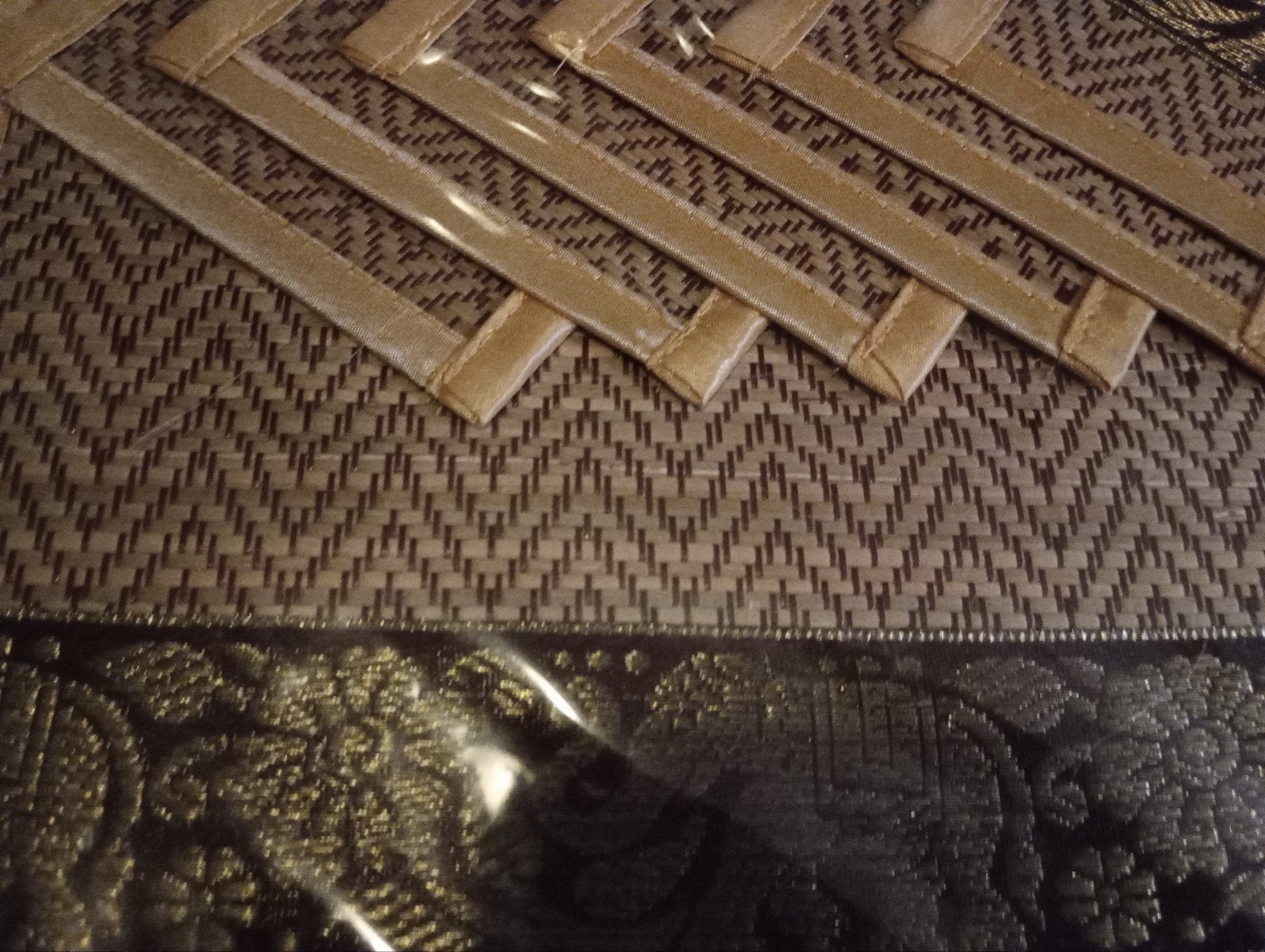 place mats handmade reeds x6 / riet from Thailand, Huis en Inrichting, Ophalen
