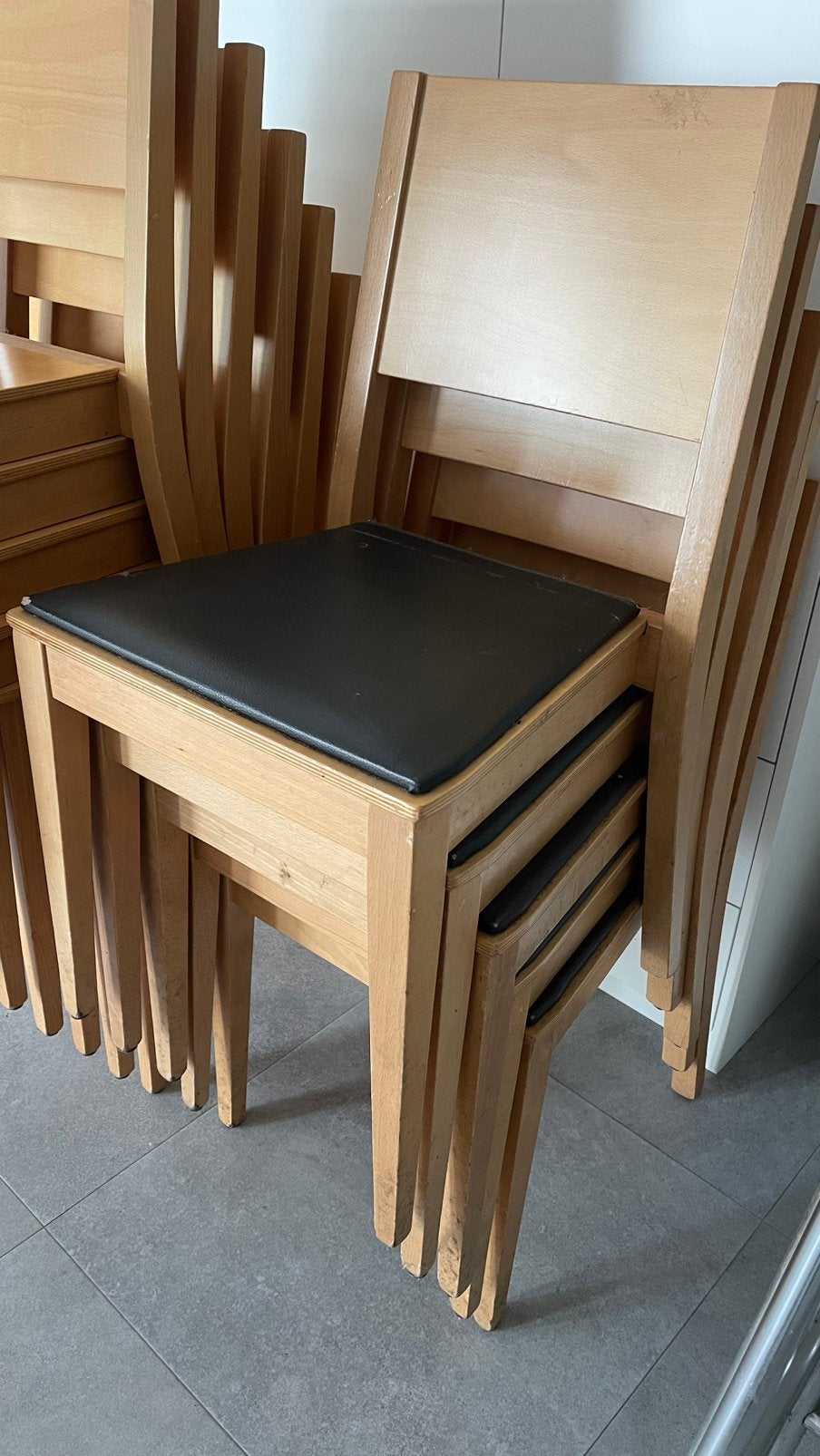Diverse stoelen, Ophalen, Gebruikt, Bruin, Vijf, Zes of meer stoelen