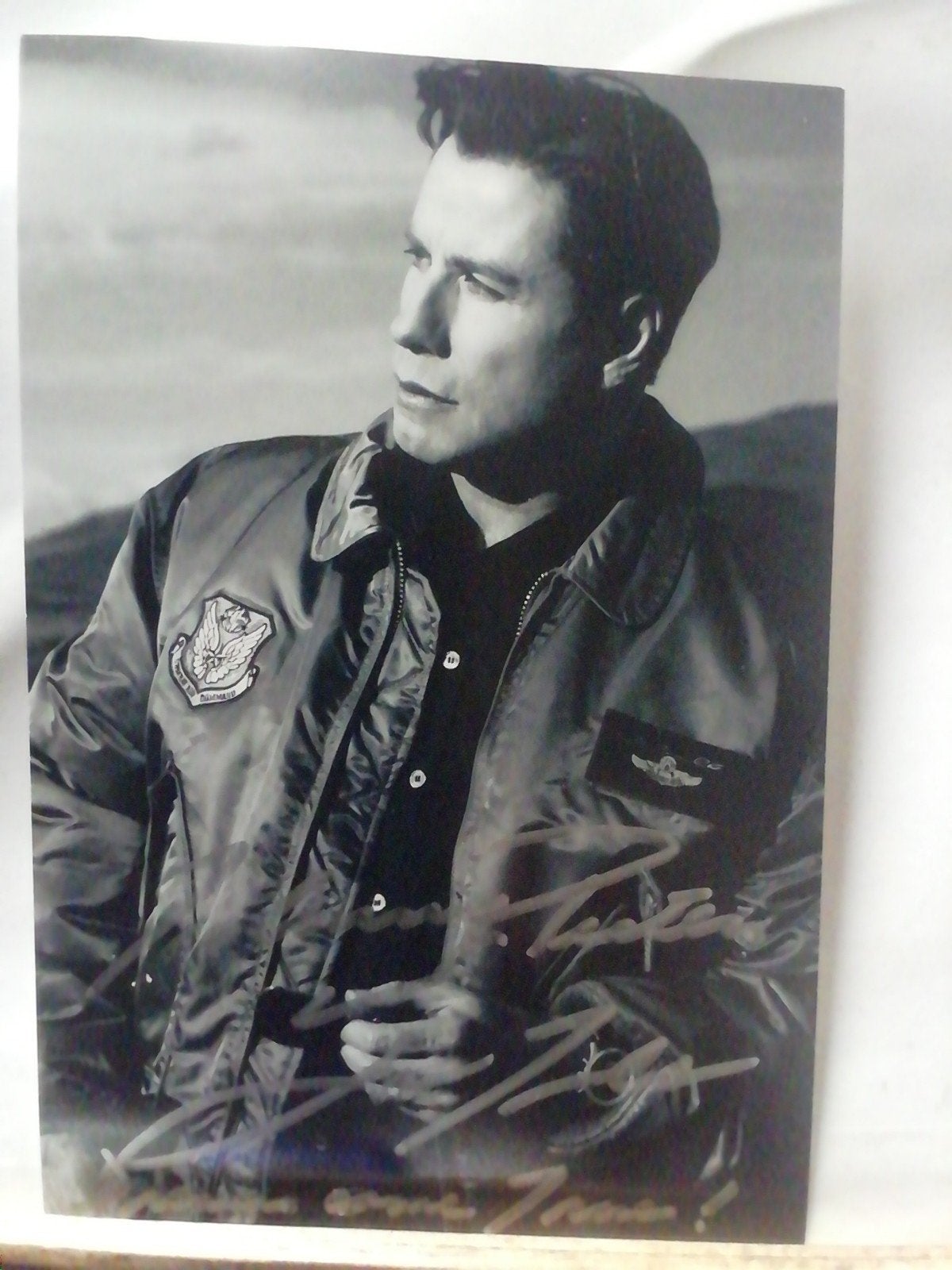 Johnn Travolta met originele handtekening, Ophalen of Verzenden