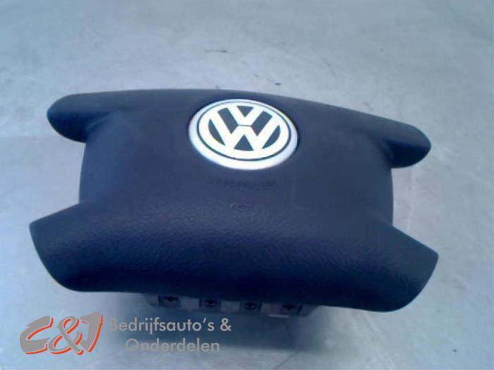Airbag gauche (volant) d'un Volkswagen Transporter, Volkswagen, -, 3 mois de garantie, Utilisé