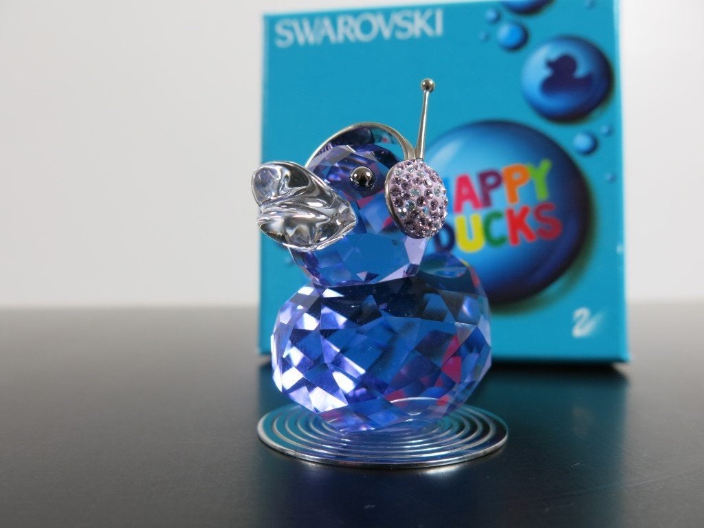 Swarovski violet Happy Duck DJ Duck hoofdtelefoon, Ophalen of Verzenden, Zo goed als nieuw