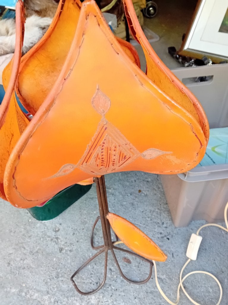 Vintage lamp, Ophalen of Verzenden