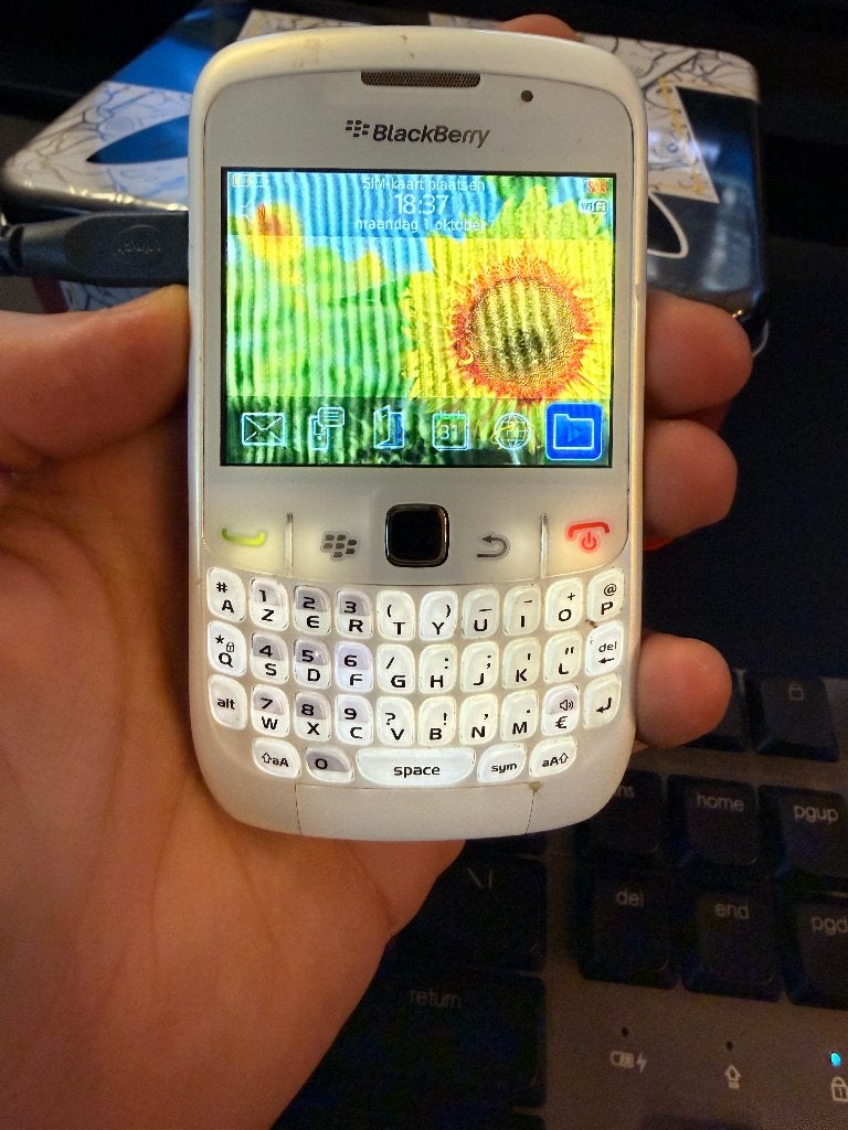 BlackBerry Curve 8520 wit - werkend met batterij, Gebruikt, Wit, 3 tot 6 megapixel, Ophalen of Verzenden