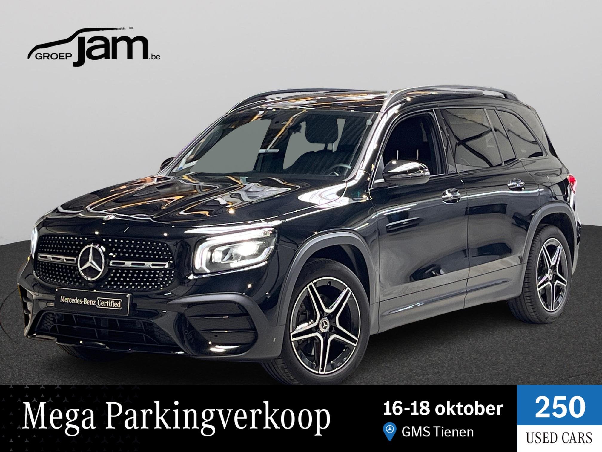 Mercedes-Benz GLB 200 AMG Line, Auto's, Zwart, 120 kW, 5 deurs, GLB