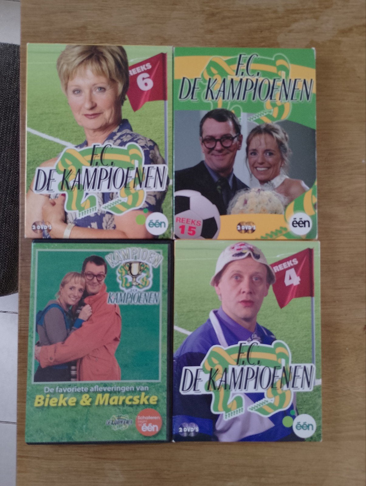 DVD de kampioenen, Ophalen