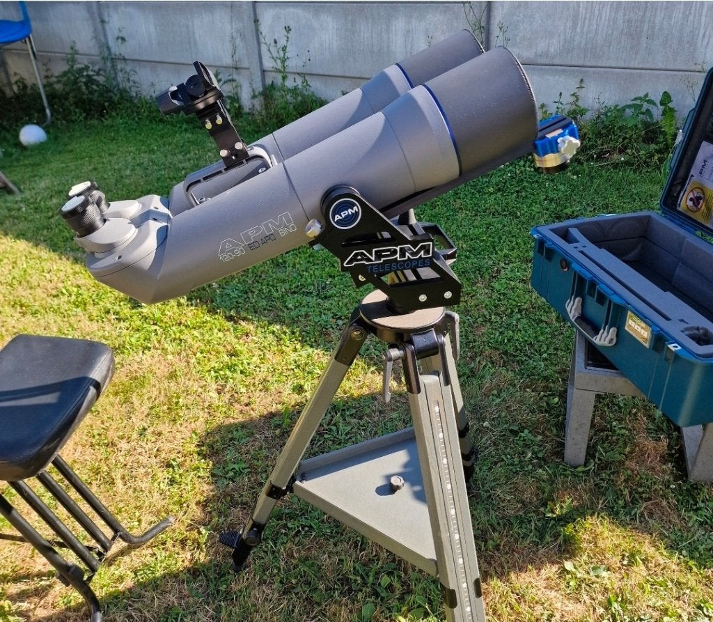 Jumelles géantes APM 120 SD 90 / Ethos/Panoptic/Astronomik, Audio, Tv en Foto, Optische apparatuur | Verrekijkers, Ophalen, Zo goed als nieuw