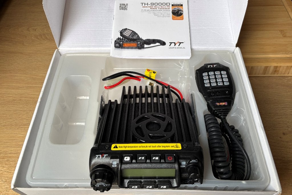 Transceiver TYT  TH-9000D VHF (2m band), Telecommunicatie, Zenders en Ontvangers, Ophalen of Verzenden, Zo goed als nieuw, Zender en Ontvanger