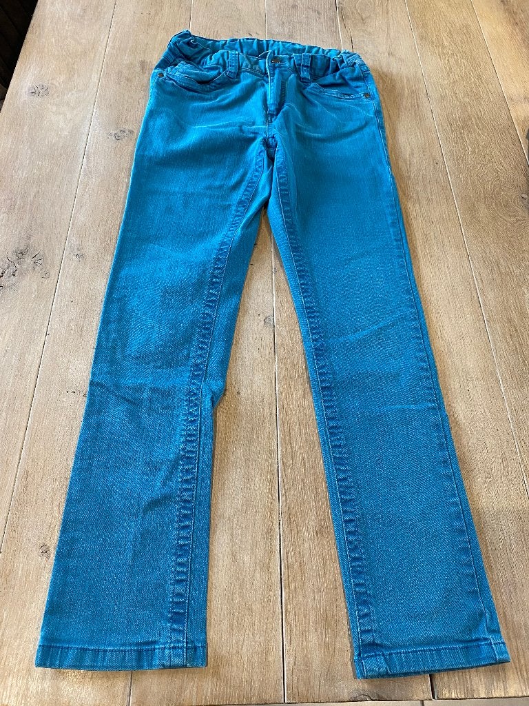 blauwe broek maat 158, Kinderen en Baby's, Kinderkleding | Maat 158, Ophalen of Verzenden, Jongen, Broek