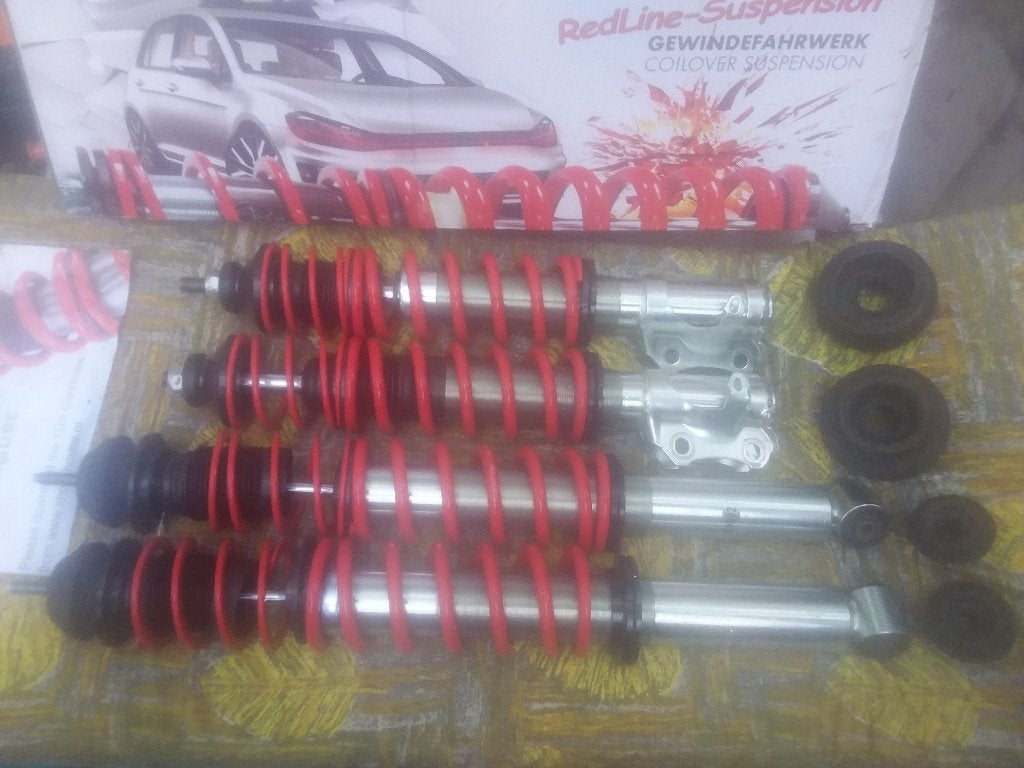 Kit suspension combiné fileté quasi neuf pour Vw Golf 2, Enlèvement, Utilisé, Volkswagen