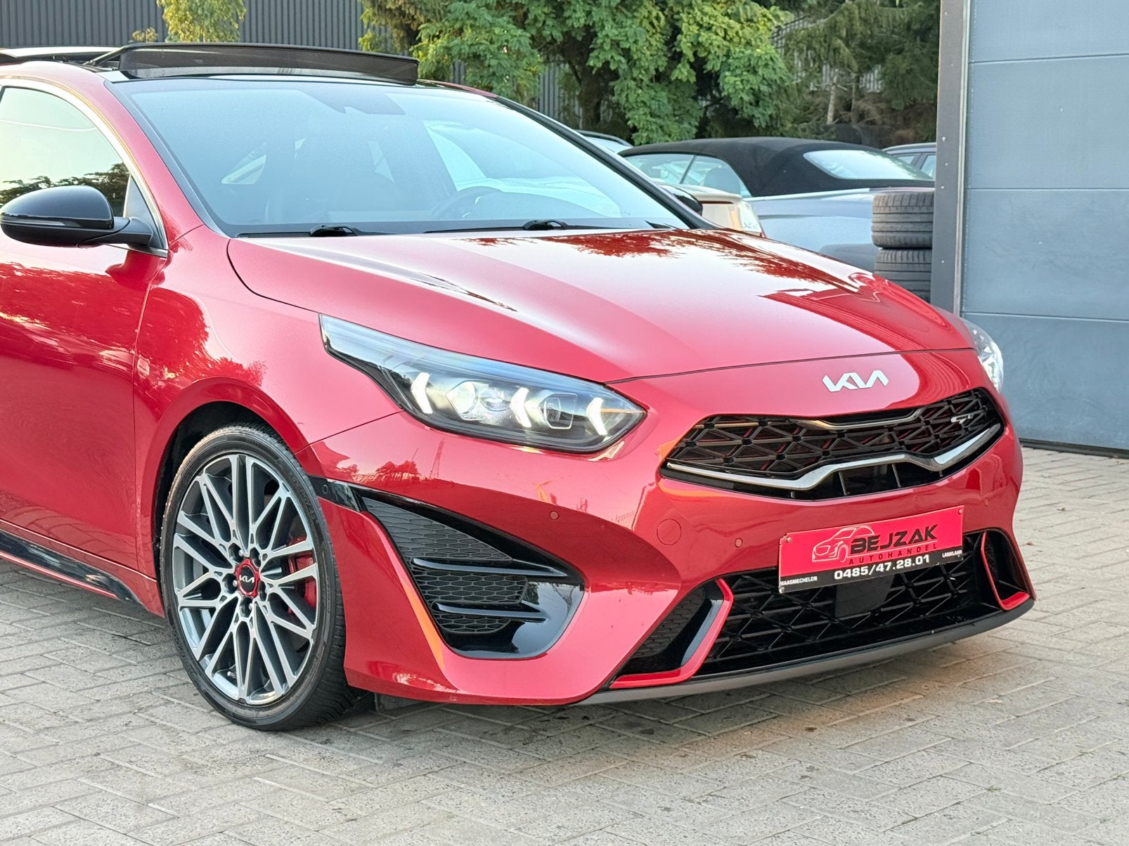 Kia ProCeed GT 204PK 1.6i Autm Garantie 10/2029 60.000km, Autos, Rouge, Achat, Euro 6, Entreprise