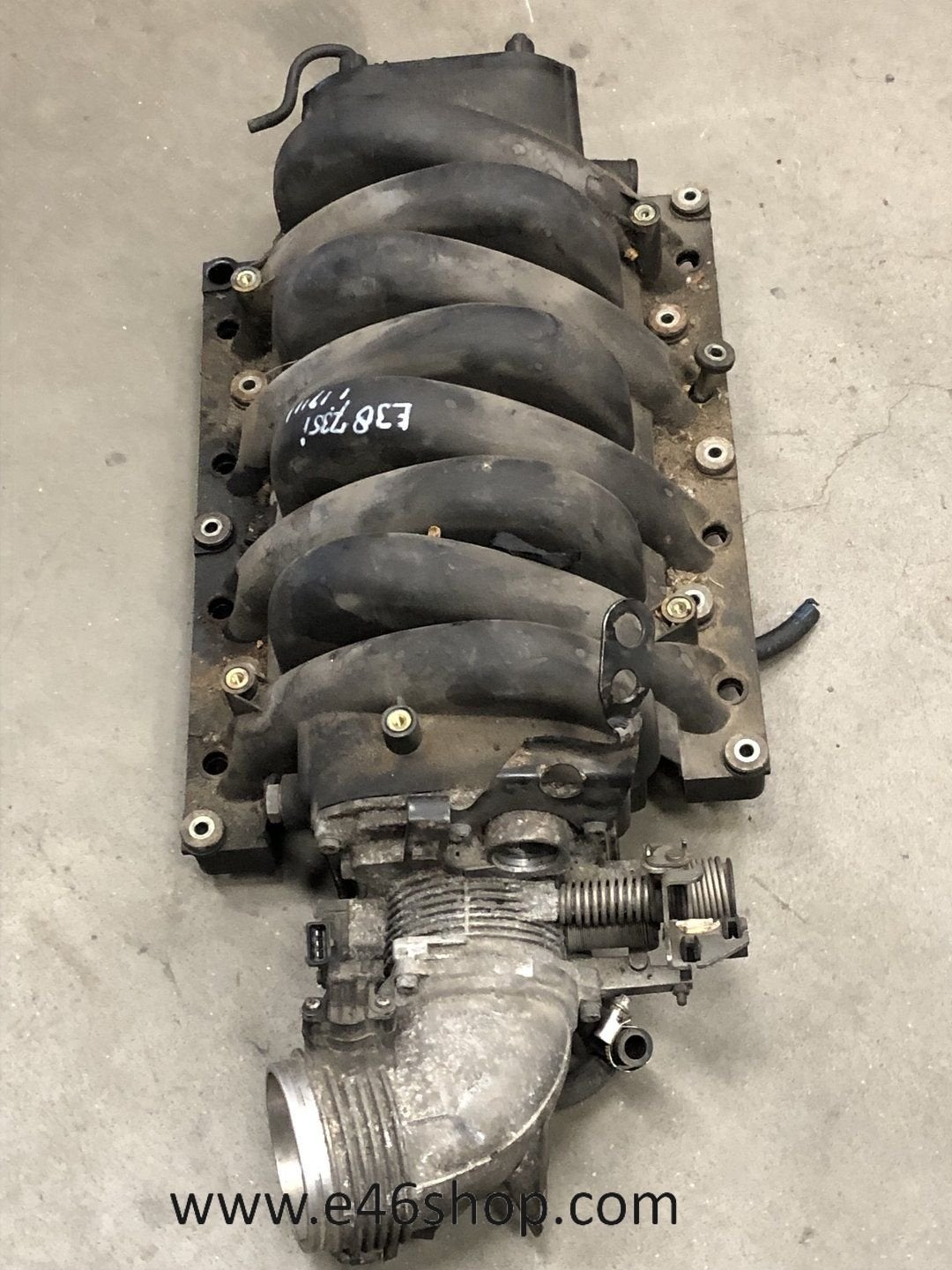 INLAAT SPRUITSTUK BMW 735i E38 MET GASKLEP, -, Utilisé, -, Enlèvement ou Envoi