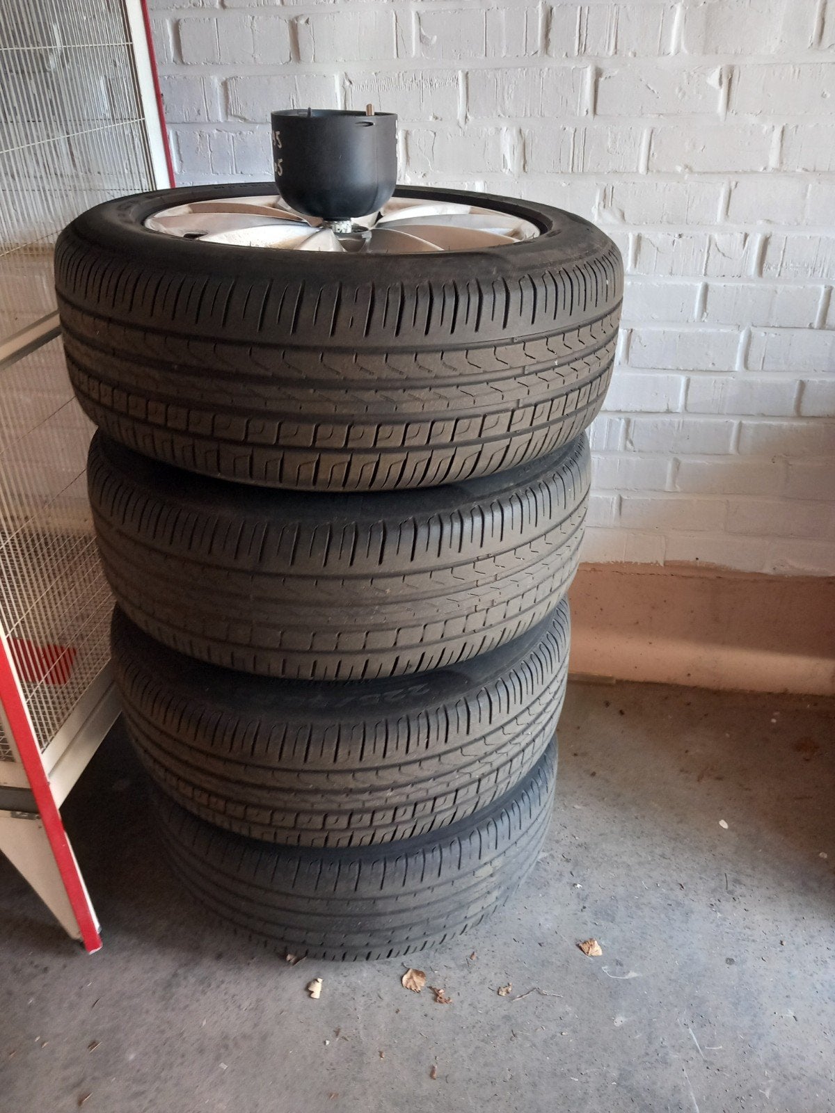 Zomerbanden Pirelli BMW X1 met originele BMW velgen, Enlèvement