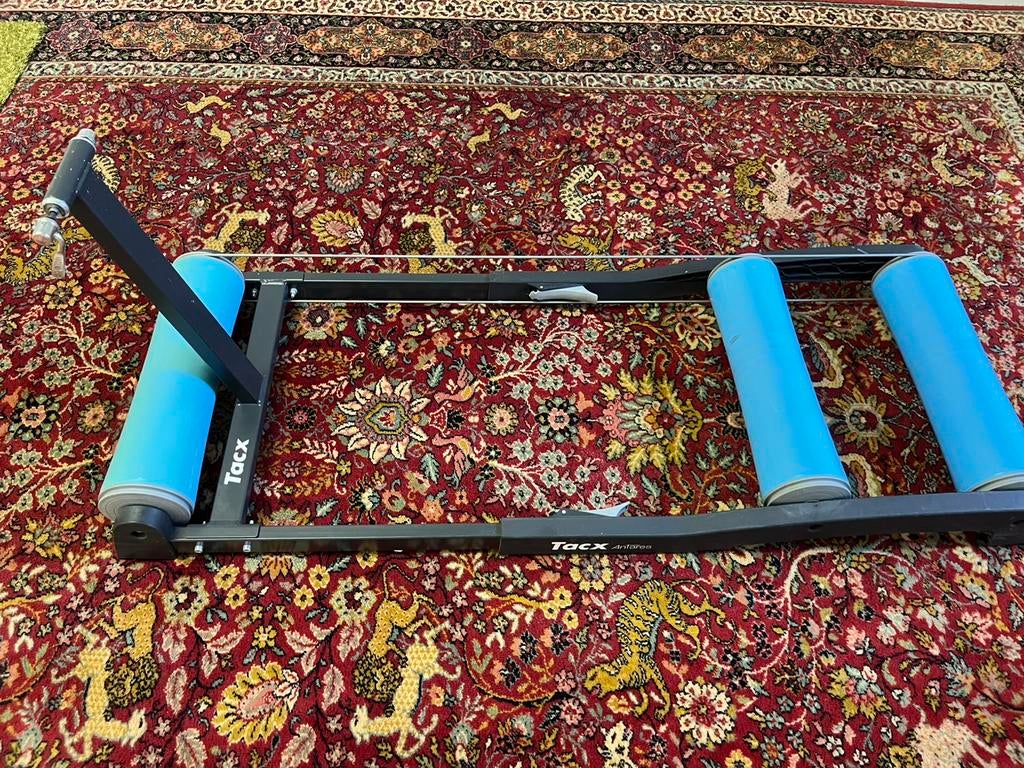 Tacx Antares met demonteerbare voorwielsteun., Sports & Fitness, Cyclisme, Enlèvement, Utilisé