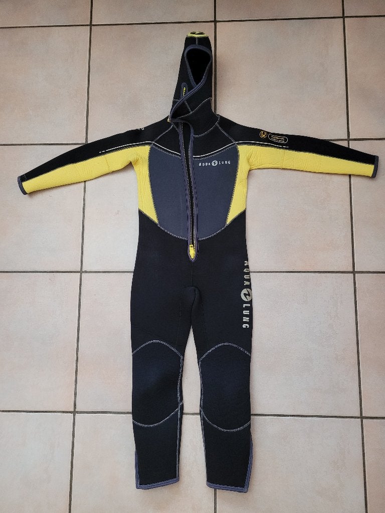 Combinaison Aqualung Boomerang, Sports nautiques & Bateaux, Plongée, Utilisé, Combinaison de plongée, Enlèvement ou Envoi