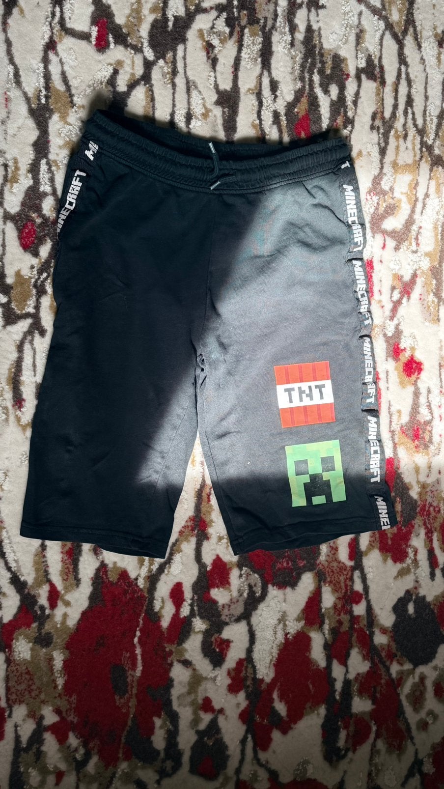 Official Minecraft Mojang Sweat Shorts - Size 170, Enlèvement ou Envoi, Neuf, Garçon, Pantalon