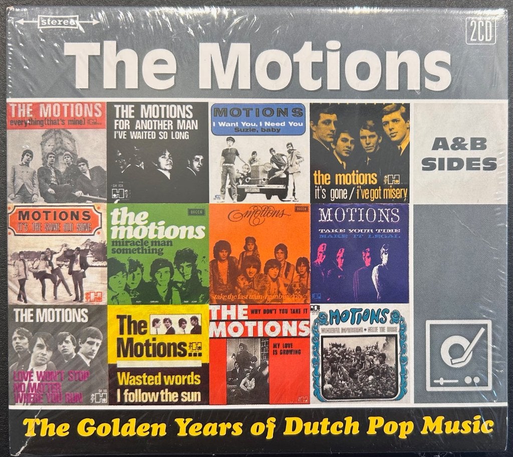 MOTIONS - The golden years of Dutch pop music ( 2CD ), CD & DVD, CD | Rock, Enlèvement ou Envoi, Comme neuf, Compilation, Pop rock