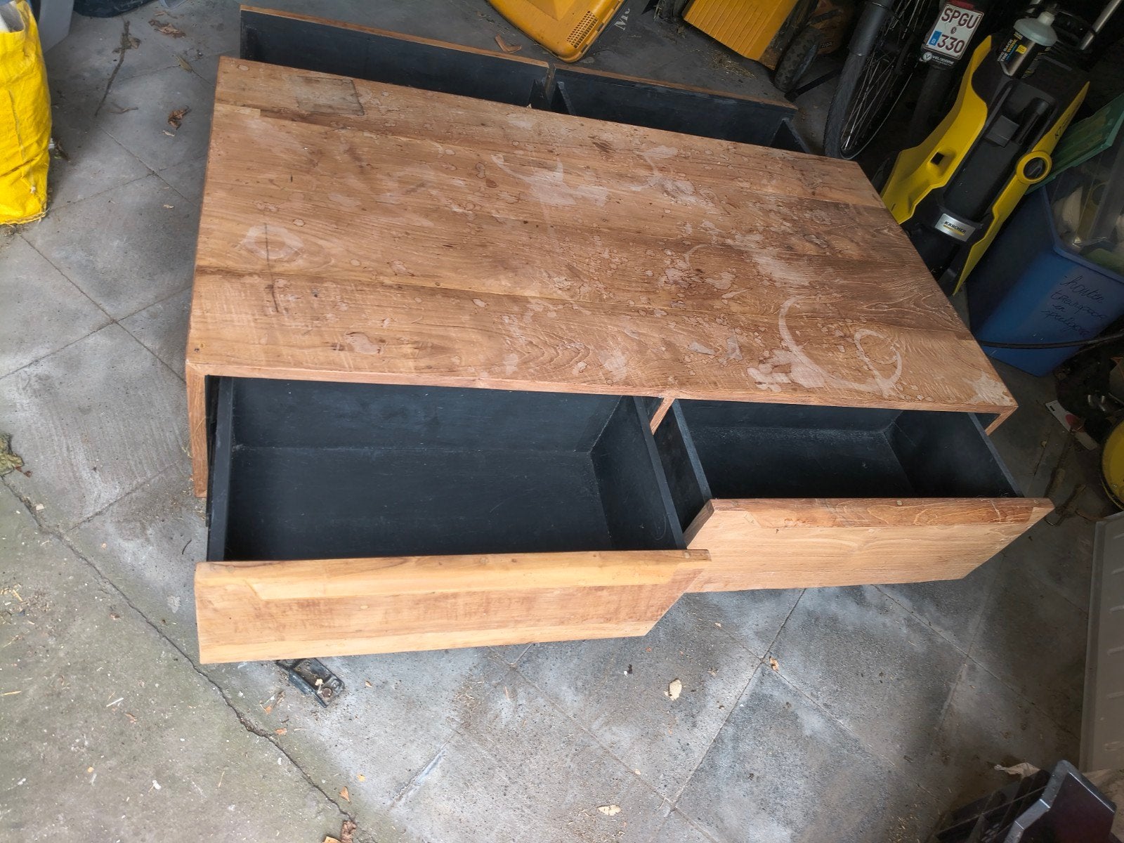 salontafel met schuiven, Huis en Inrichting, Tafels | Salontafels, Ophalen