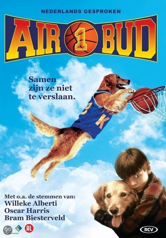 Dvd Airbud 1, Avontuur, Alle leeftijden, Ophalen of Verzenden, Zo goed als nieuw