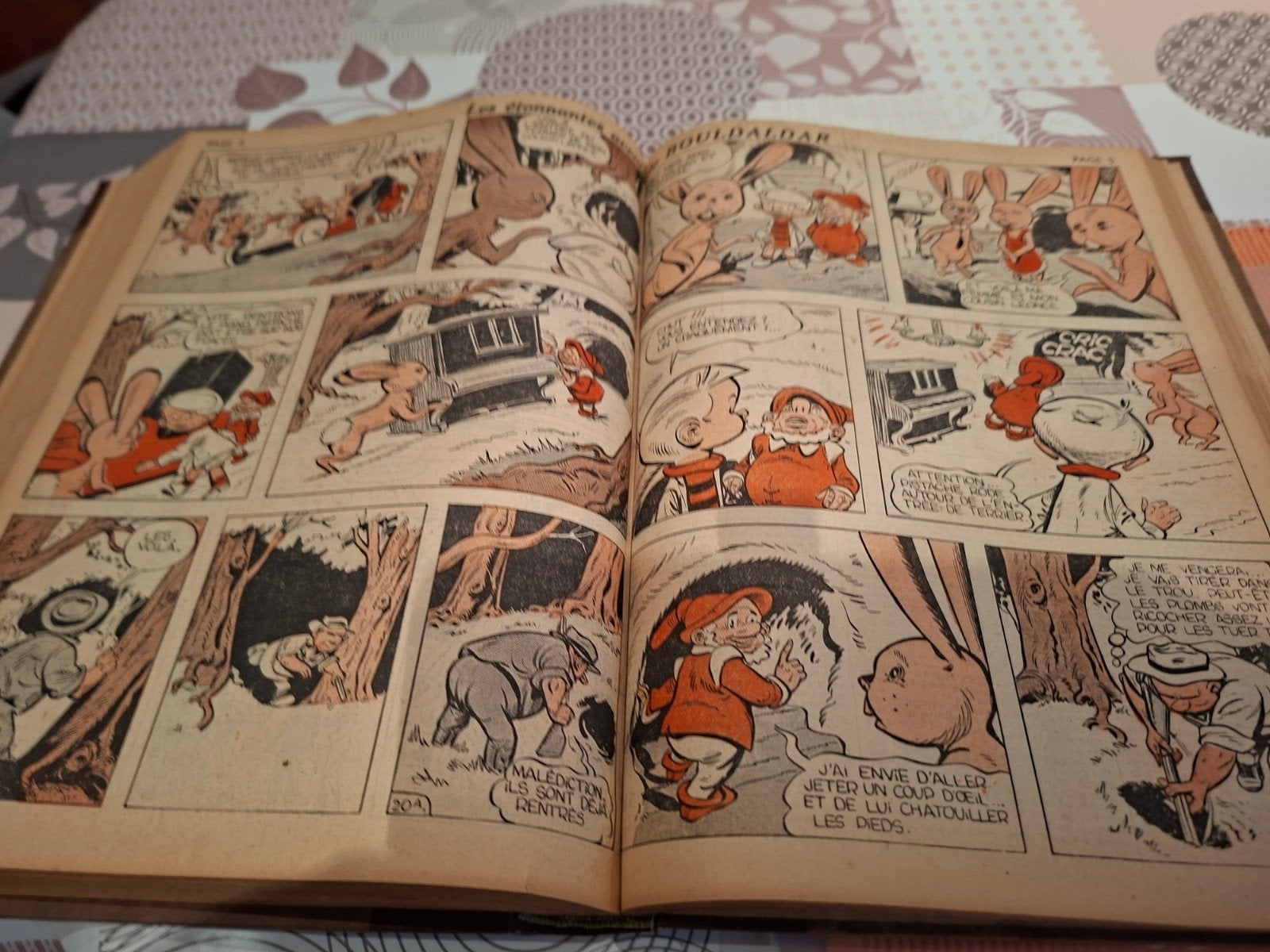 la libbre junior, Ophalen