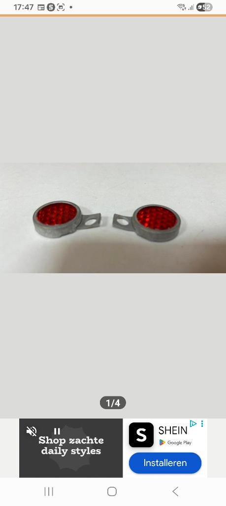 Gezocht achterbrug reflectors, Ophalen of Verzenden