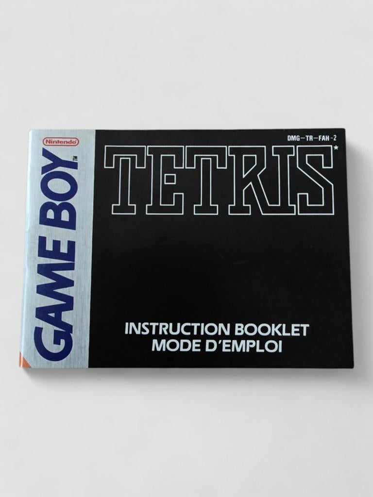 Notice Officielle Tetris – Nintendo Game Boy – Manuel d’Orig, Consoles de jeu & Jeux vidéo, Jeux | Nintendo Game Boy