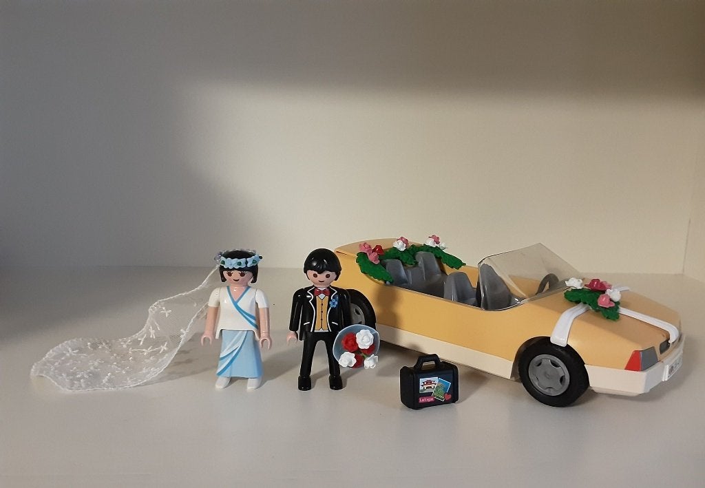 Voiture de mariage PlayMobil - complète, Enlèvement ou Envoi, Comme neuf, Kit complet