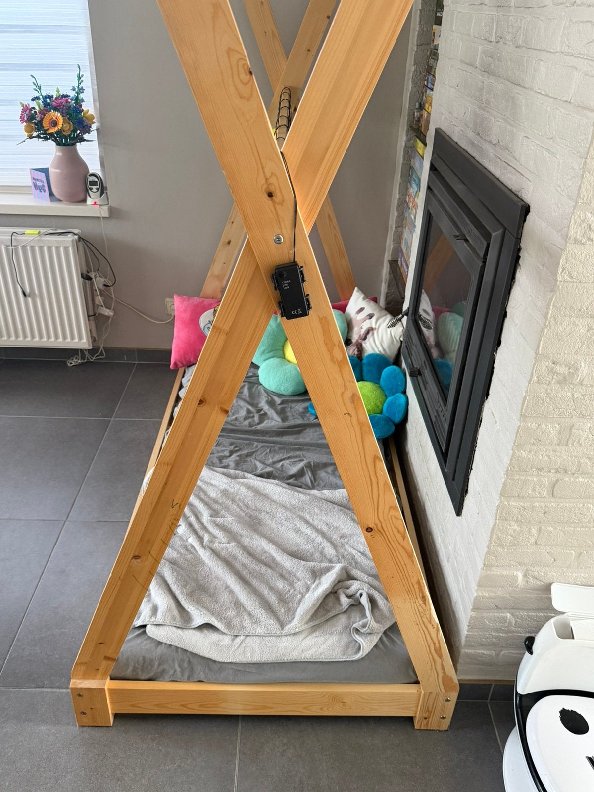 Tipi bedje, Ophalen