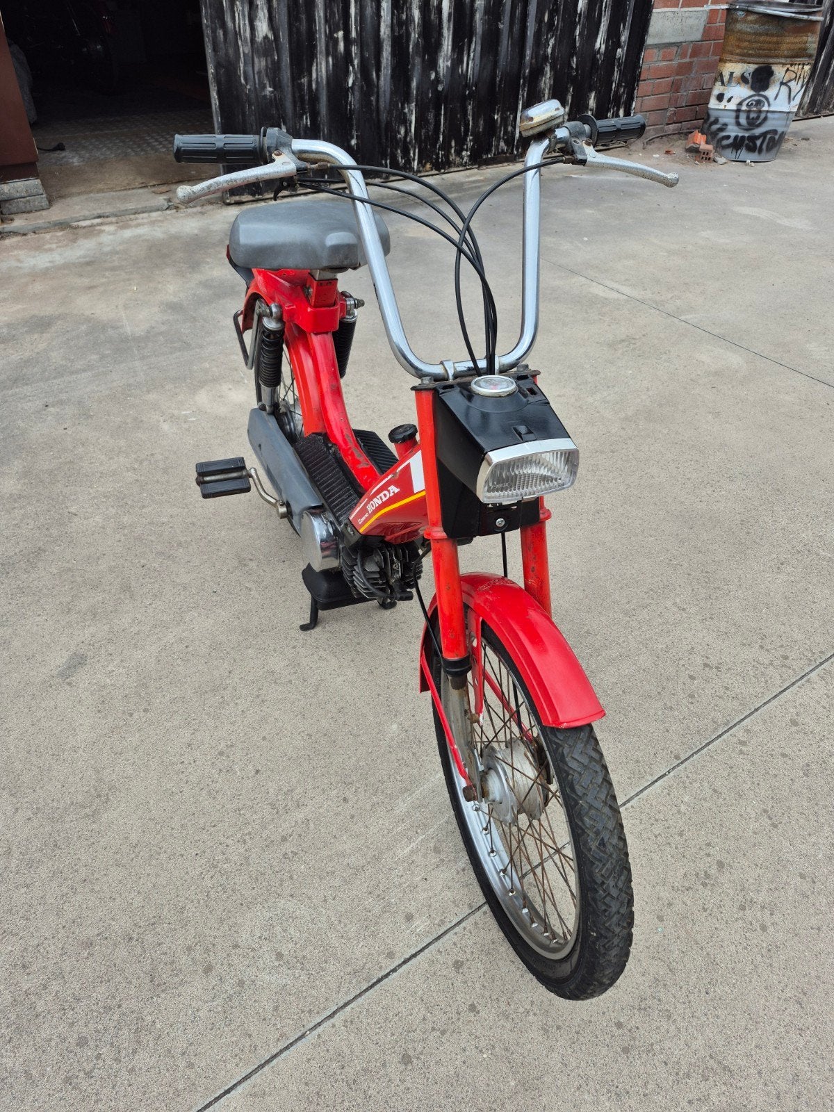 Honda camino B klasse, Ophalen