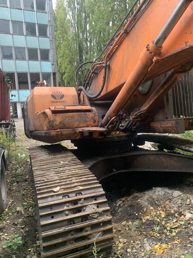 pelle DOOSAN 255, Articles professionnels, Enlèvement