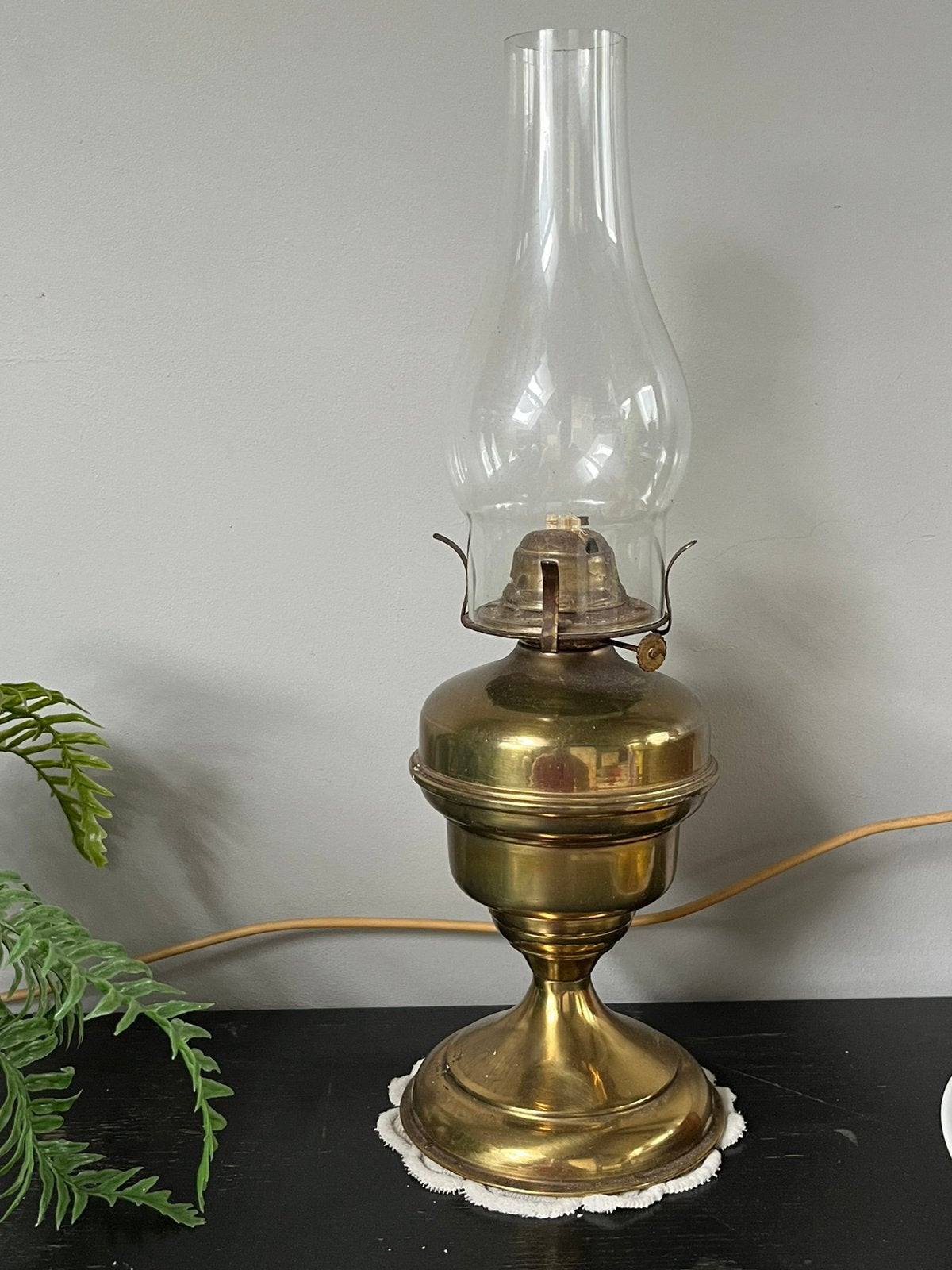 Olielamp, Ophalen