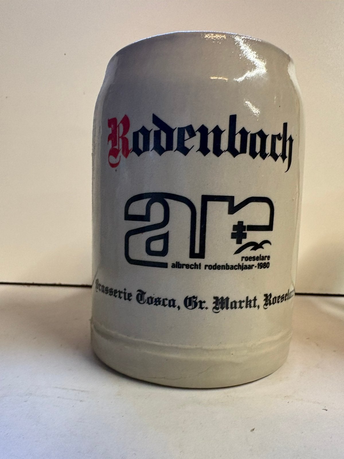 Chope à bière Rodenbach Brasserie Tosca Roeselare 0,5 L, Enlèvement ou Envoi, Comme neuf