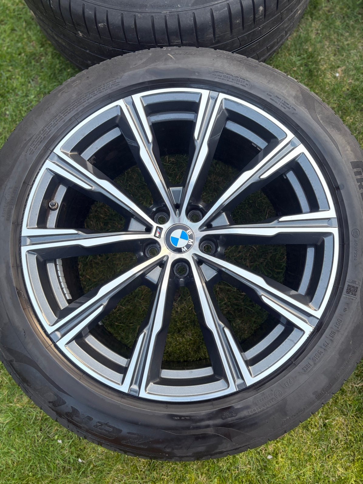 Jantes 20 pouces d'origine BMW X5 G05 X6 G06 + pneus 740M, Autos : Pièces & Accessoires, Pneus et Jantes, Enlèvement ou Envoi