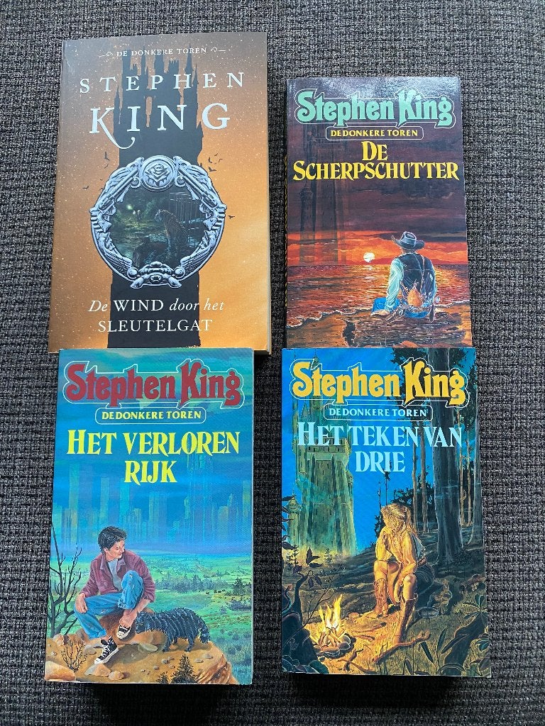 Stephen King:de donkere toren reeks compleet+de groene mijl, Livres, Enlèvement, Comme neuf, Stephen King