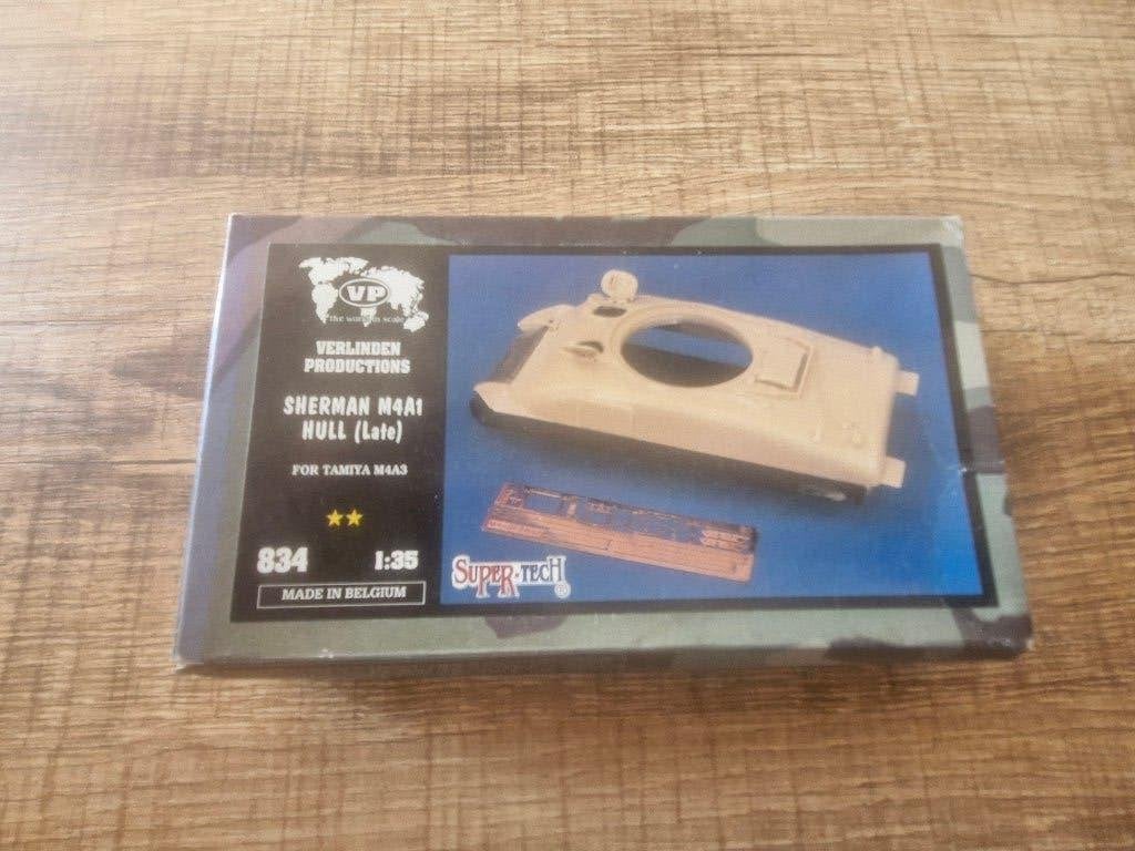 Verlinden 1/35 Sherman M4A1 Hull Late, Hobby en Vrije tijd, Modelbouw | Auto's en Voertuigen, Overige merken, Tank, 1:32 tot 1:50