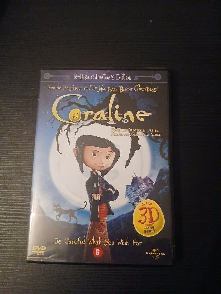 coraline dvd ( sta open voor een mooi bod), Cd's en Dvd's, Europees, Gebruikt, Nederlands, Ophalen of Verzenden