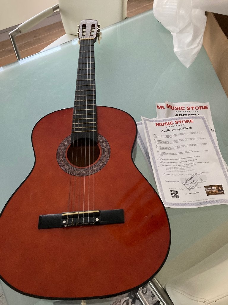 Guitare débutant. Pas d’envoi., Enlèvement, Utilisé, Guitare