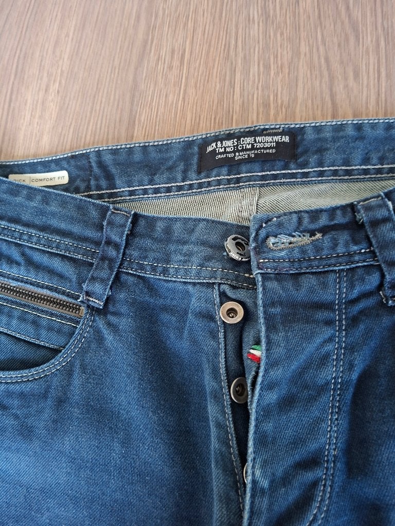 Blauwe jeans Jack & Jones, Kleding | Heren, Spijkerbroeken en Jeans, Ophalen, Jack  jones, Blauw, W33 - W34 (confectie 48/50)
