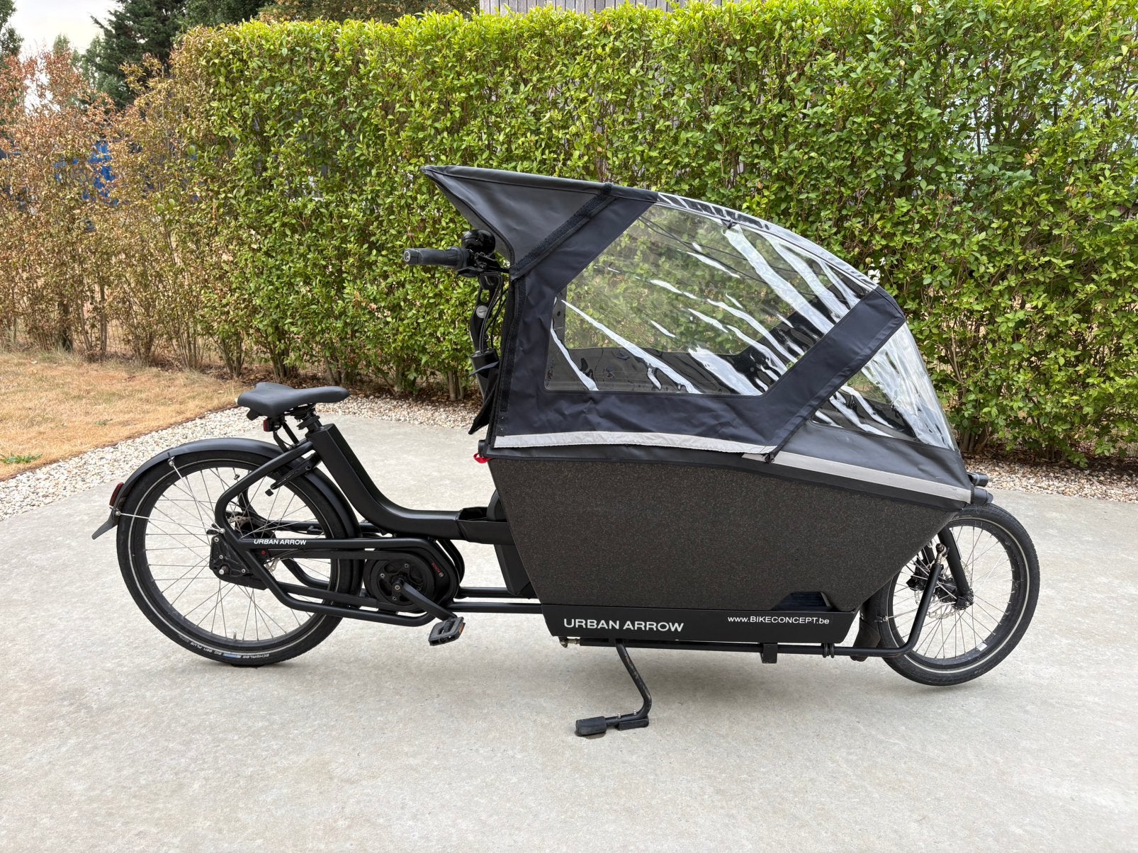 Urban Arrow family elektro black, Fietsen en Brommers, Gebruikt, Elektrisch, 2 kinderen, Schijfrem