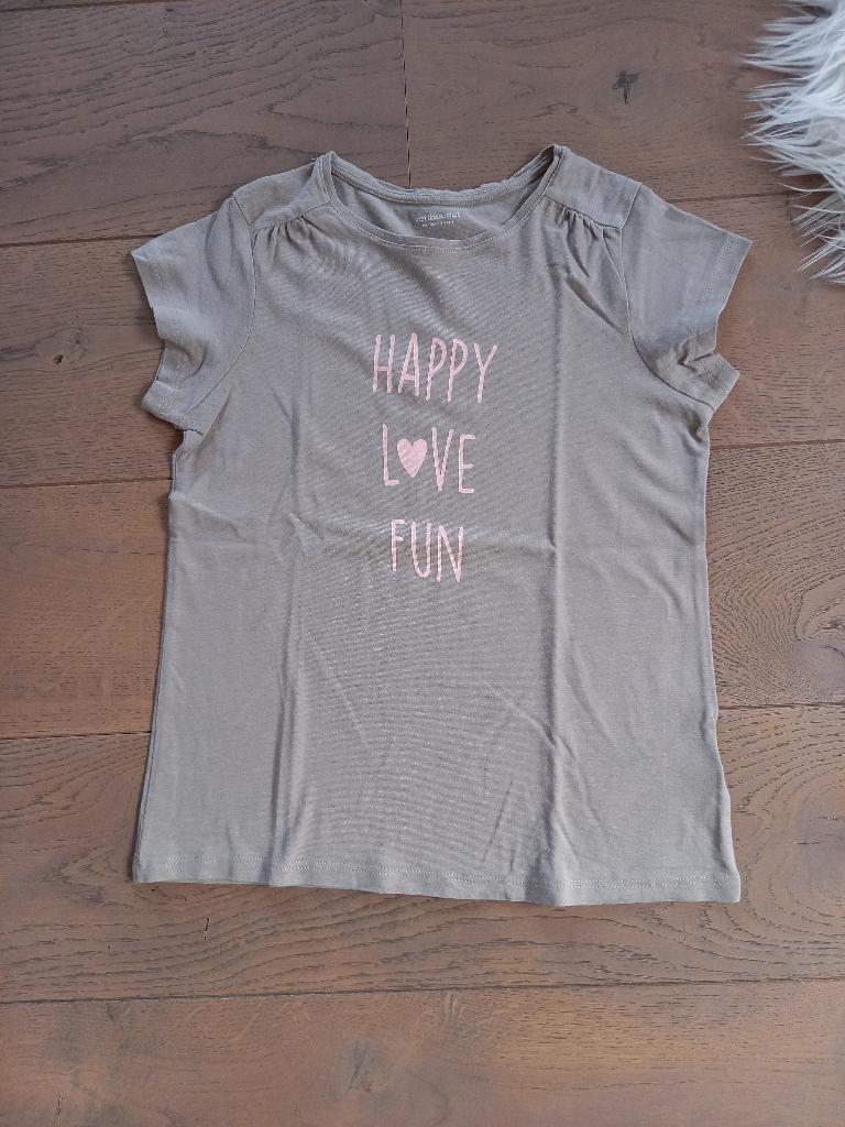 Maat 140 : t-shirt Vertbaudet, Enlèvement ou Envoi, Comme neuf, Fille, Chemise ou À manches longues