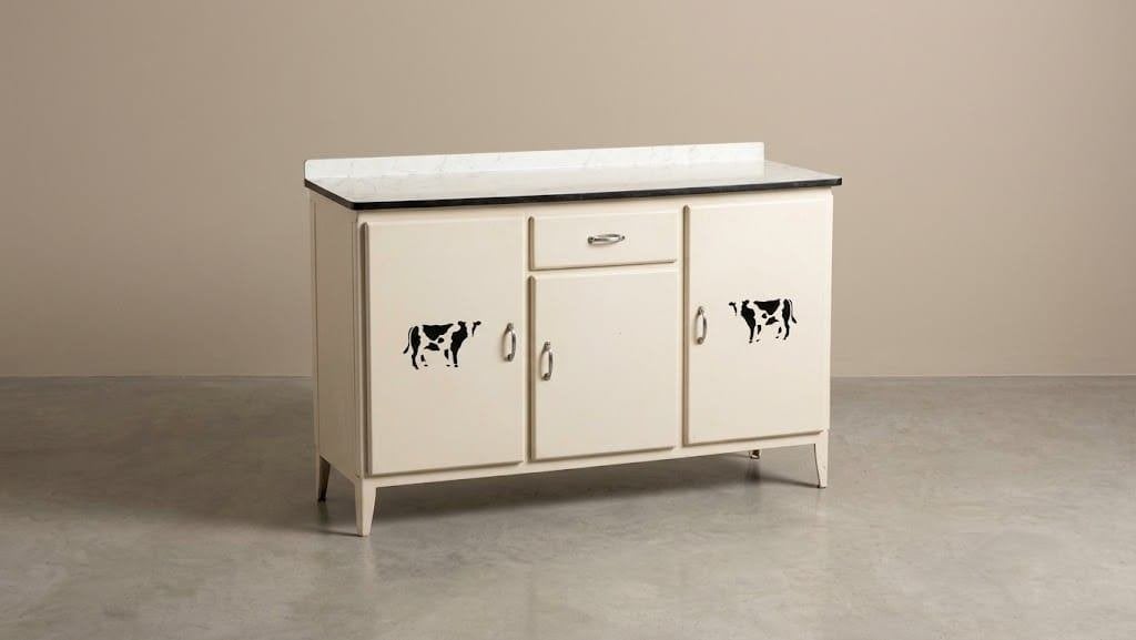 armoire de cuisine ou buffet vintage/rétro/country, Enlèvement, Utilisé