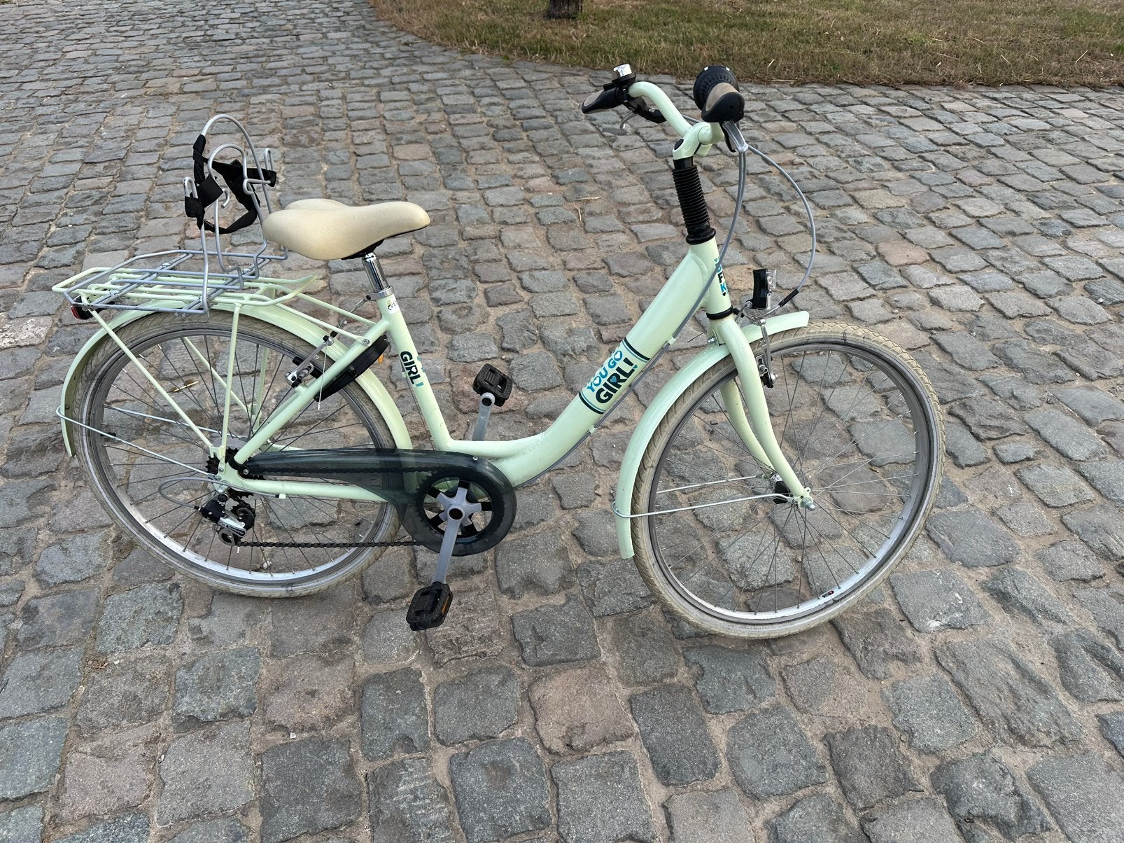 Meisjesfiets, Fietsen en Brommers, Ophalen, Zo goed als nieuw
