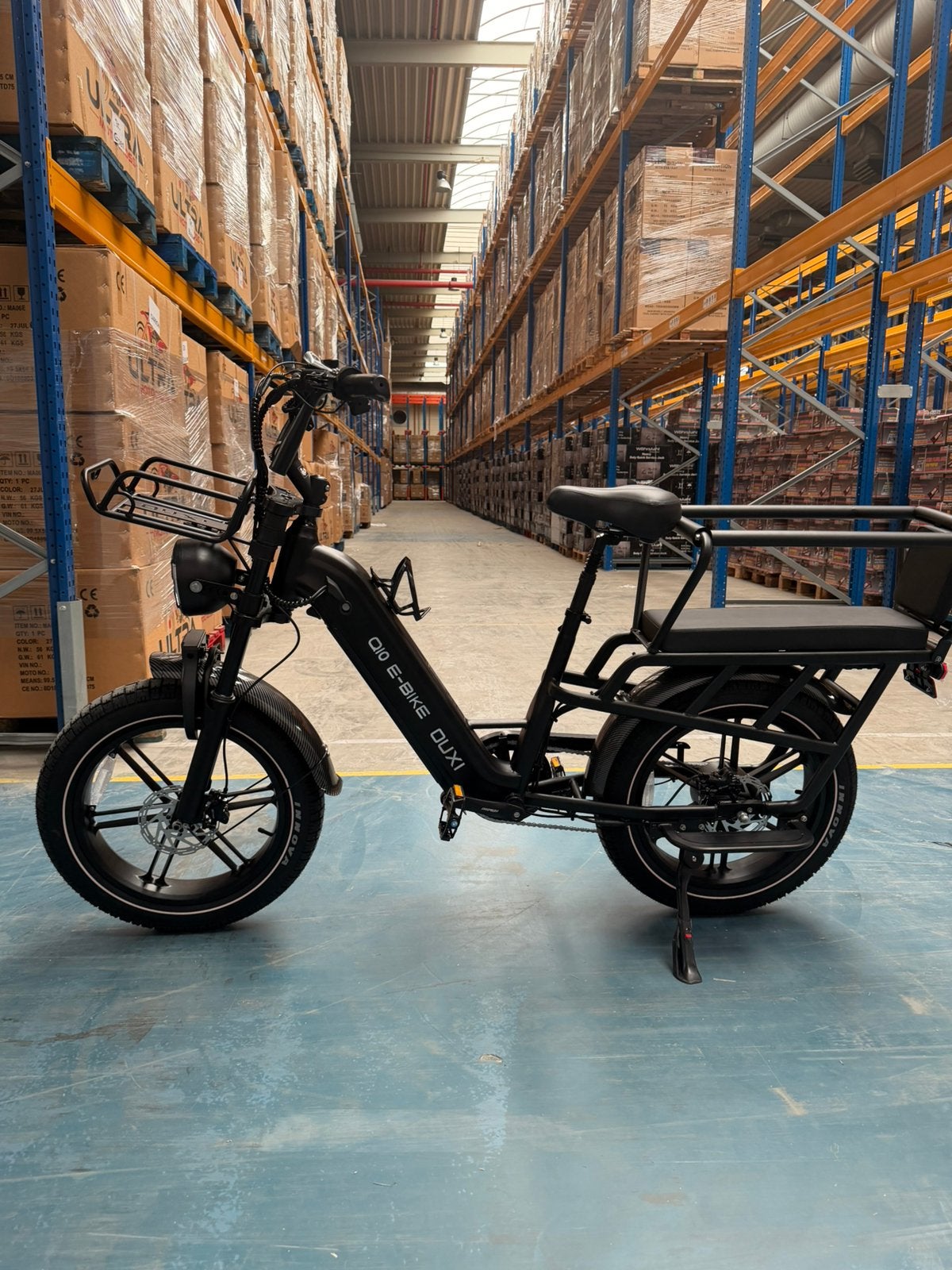 NIEUW & RIJKLAAR Q10 Longtail E-Bike - Kids - Family Edition, Fietsen en Brommers, 2 zitjes, Nieuw, Ophalen of Verzenden, Schijfrem