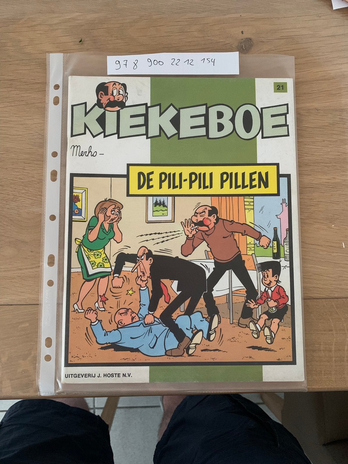 Merho - Kiekeboe - De Pili-pili pillen (eerste druk), Enlèvement ou Envoi, Comme neuf