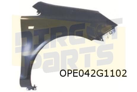 Opel Corsa D (11/06-1/15) voorscherm Rechts Origineel! 93189, Neuf, -, -, Garde-boue