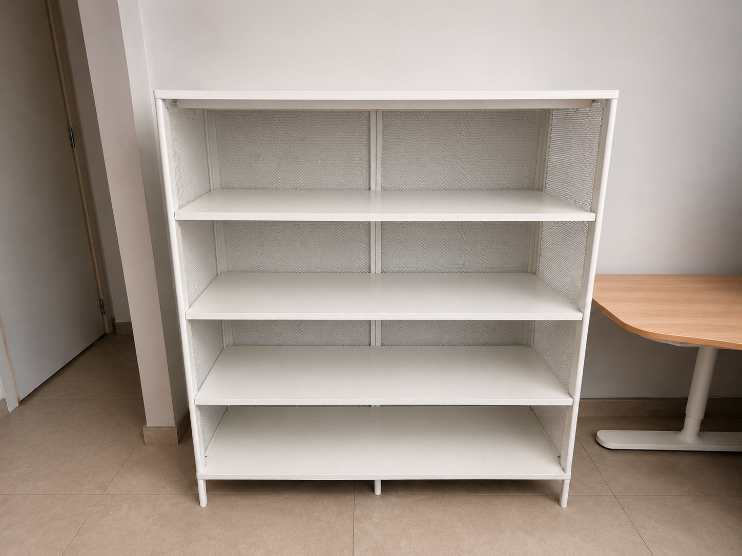 Wit opbergrek te koop, Ophalen, Zo goed als nieuw